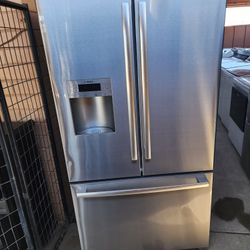 refrigerator Bosch frenchs doors stainless steel 