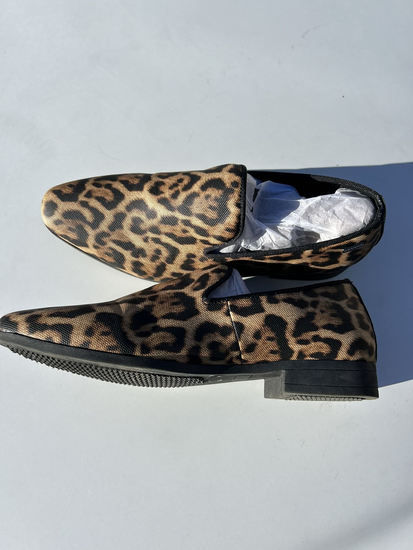 Leopard Print / Cheetah PrintMens Loafers Dress Shoes