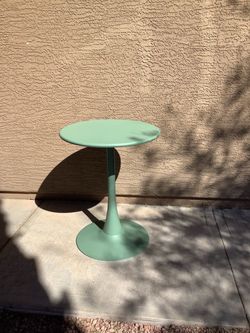 Aloe Green Metal Table