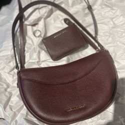Michael Kors   Crossbody Handbag W/ Matching Wallet