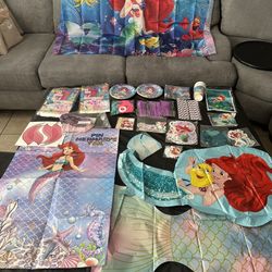 The Little Mermaid Party Supplies