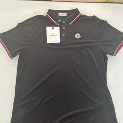 Moncler Polo Black Size X-Large 