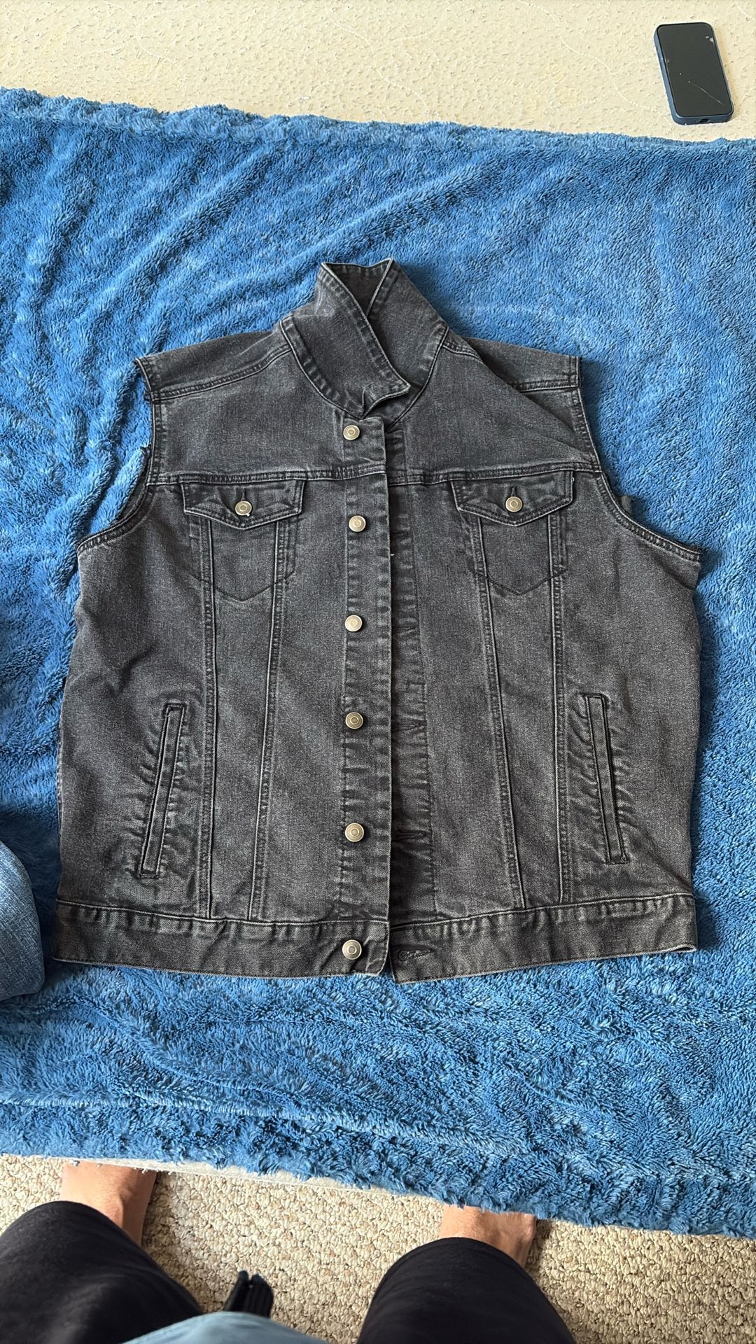 Short Sleeve Denim Jacket