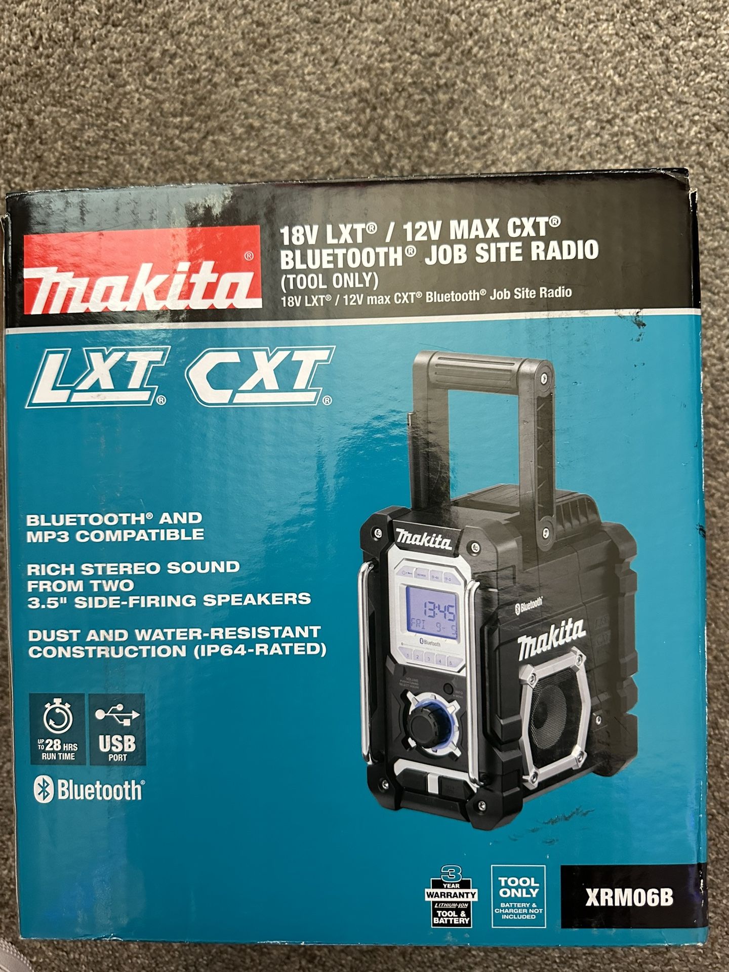 New Makita Job site Raído $125 Tool Only