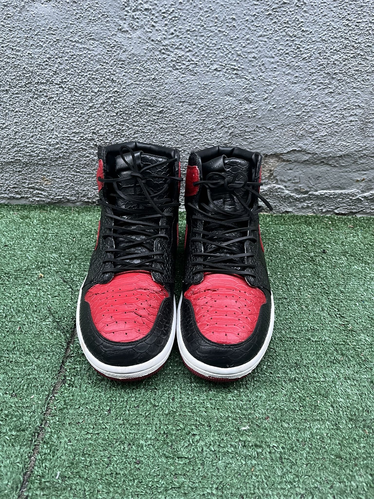 Air Jordan 1 “Bred Python” INXX THEREMADE Customs Dr Martens - www.rajagirimanappuram.com main image 4