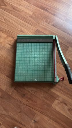 Premier Green Paper Trimmer Guillotine Cutter