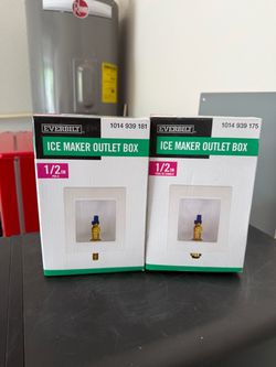 Everbilt Ice Maker Outlet Box – Set of 2