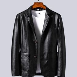 Black In Color, Leather Jacket