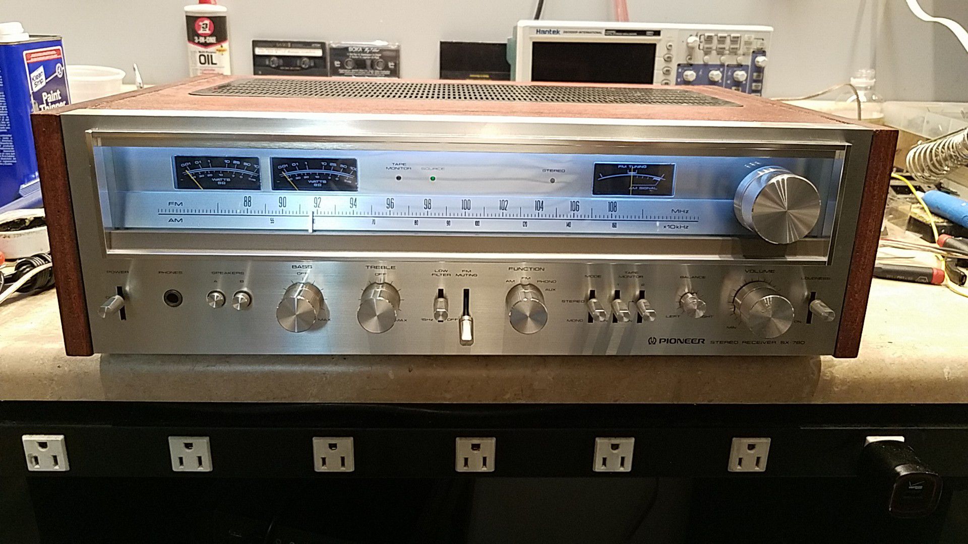 Pioneer SX 780 vintage stereo receiver