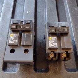 Square D 100 Amp & 50 Amp circuit Breakes