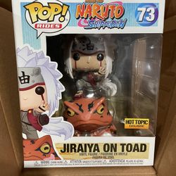 JIRAIYA  ON TOAD HT EXCLUSIVE FUNKO POP