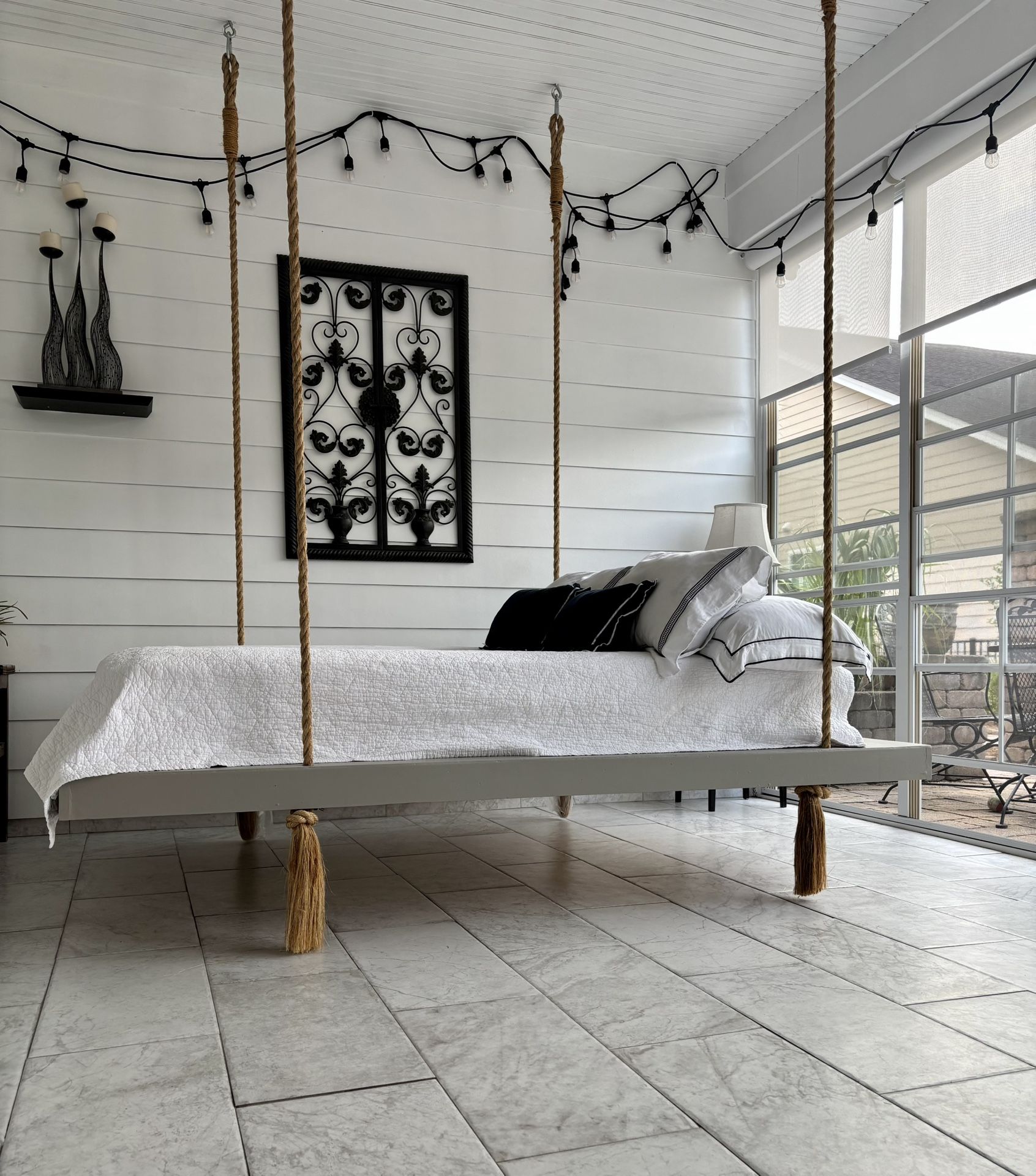 Stylish Hanging Bed