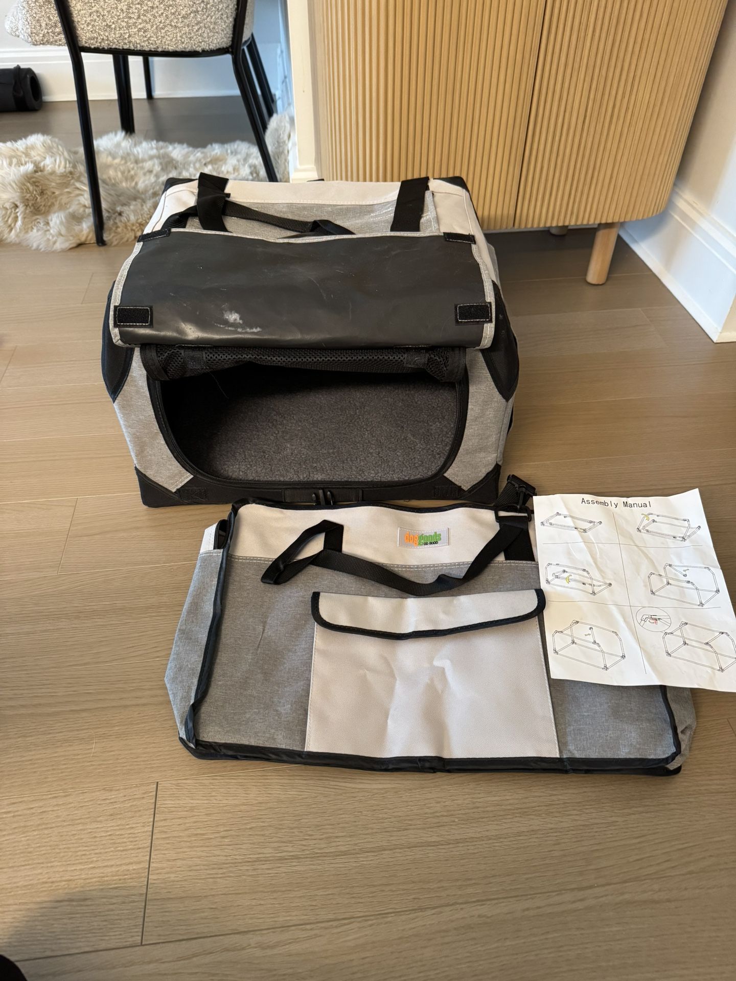 Folding Traveling Crate For Dog/Cat