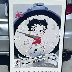 Vintage Betty Boop poster 