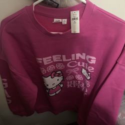 Hello Kitty women’s sweater,Pink,XXL