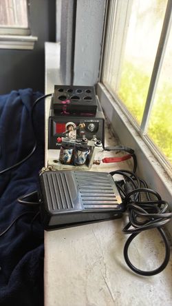 Tattoo Machine Kit with Power Supply and Foot Pedal