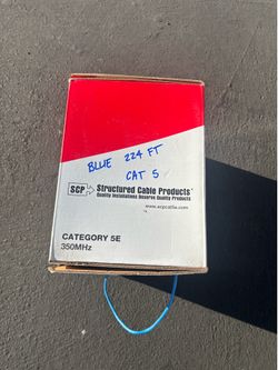 CAT6 Ethernet Cable Lot – 892 FT Total – Superior Essex & Commodity Cables – White & Black