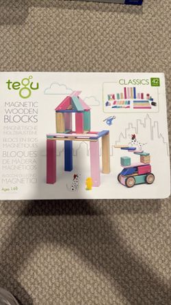Tegu 42 Piece Magnetic Block Set - sells for 140