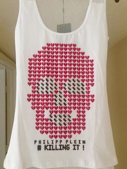 T shirt with rhienstones