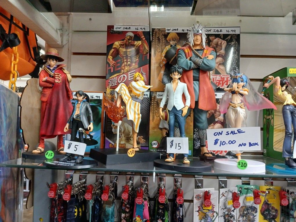Anime Figures On Sale, Naruto, One piece, And more.