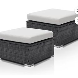Set of 2 Outdoor Patio Furniture