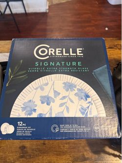 Corelle plate set