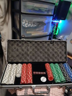 Poker chip set
