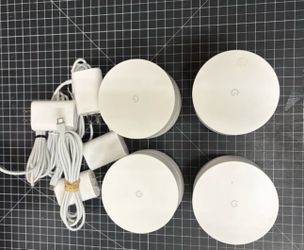 Google WiFi AC1304 Mesh Points - 4 Pack