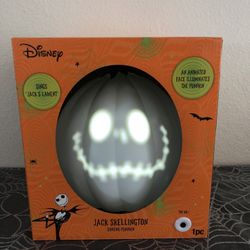 Nightmare Before Christmas Jack Illuminated Singing Pumpkin 