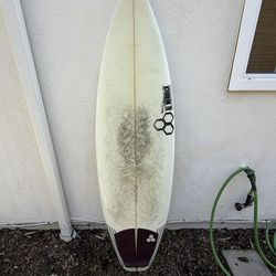 6’2” Channel Islands surfboard