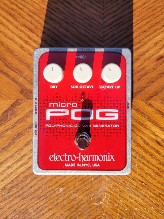Micro POG by Electro-Harmonix Polyphonic Octave Generator 2007