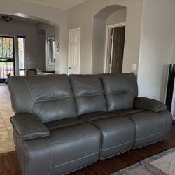 Power Couch, chairs, and side tables (5 pieces plus battery pack)