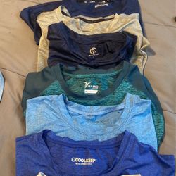 Pantalón Y Playeras Para Mujer. Azul 