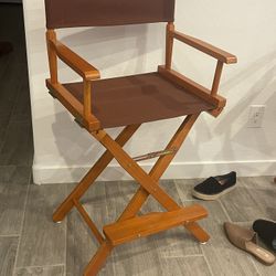 Brown Directors Chair (Brand new!)