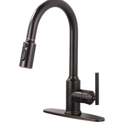 kitchen Faucet with Soap Dispenser Oil Rubbed Bronze