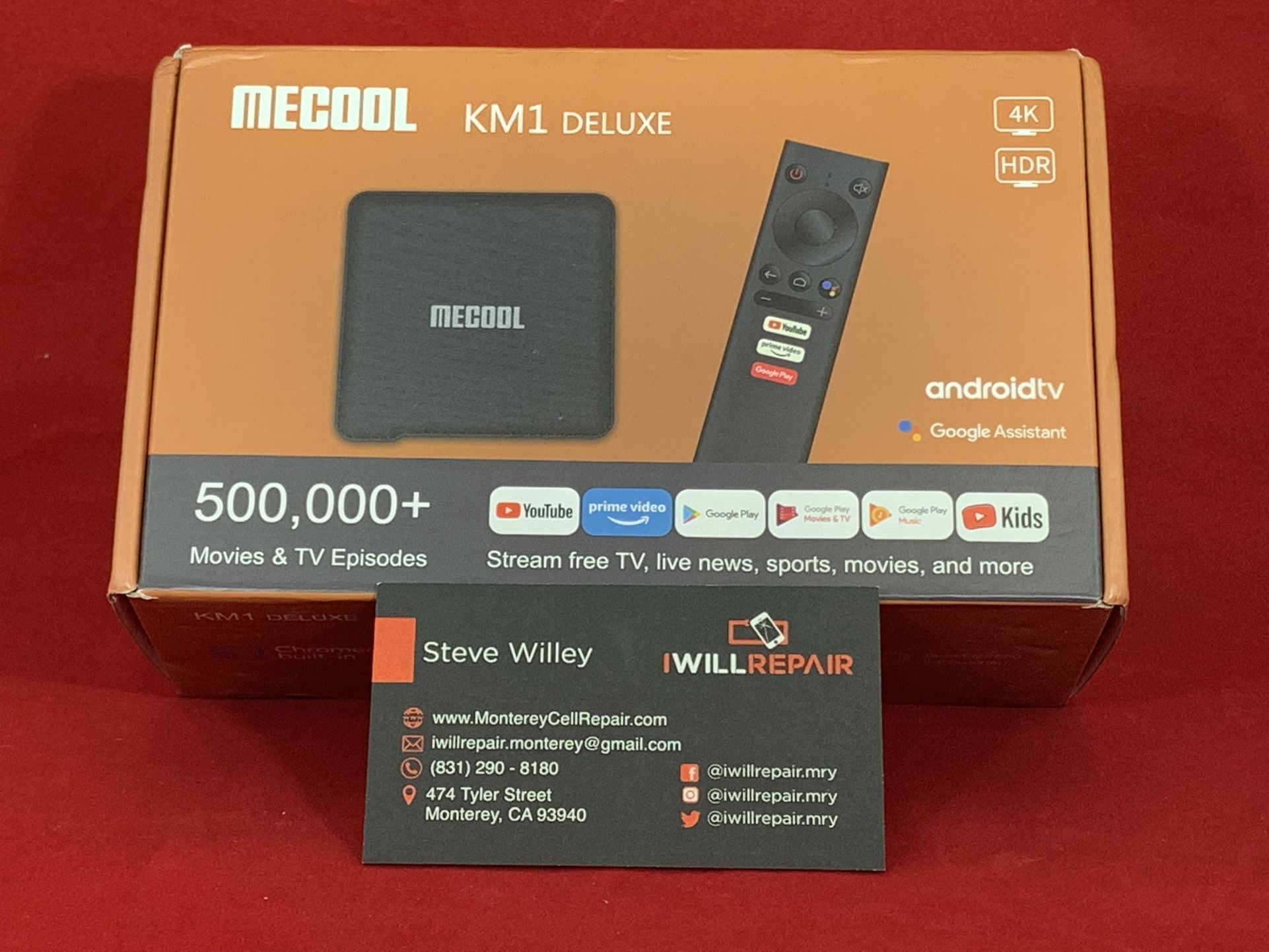 MeCool AndroidTV Media Center $200