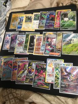 Pokemon cards scarlet, mega and sword and shield era cards