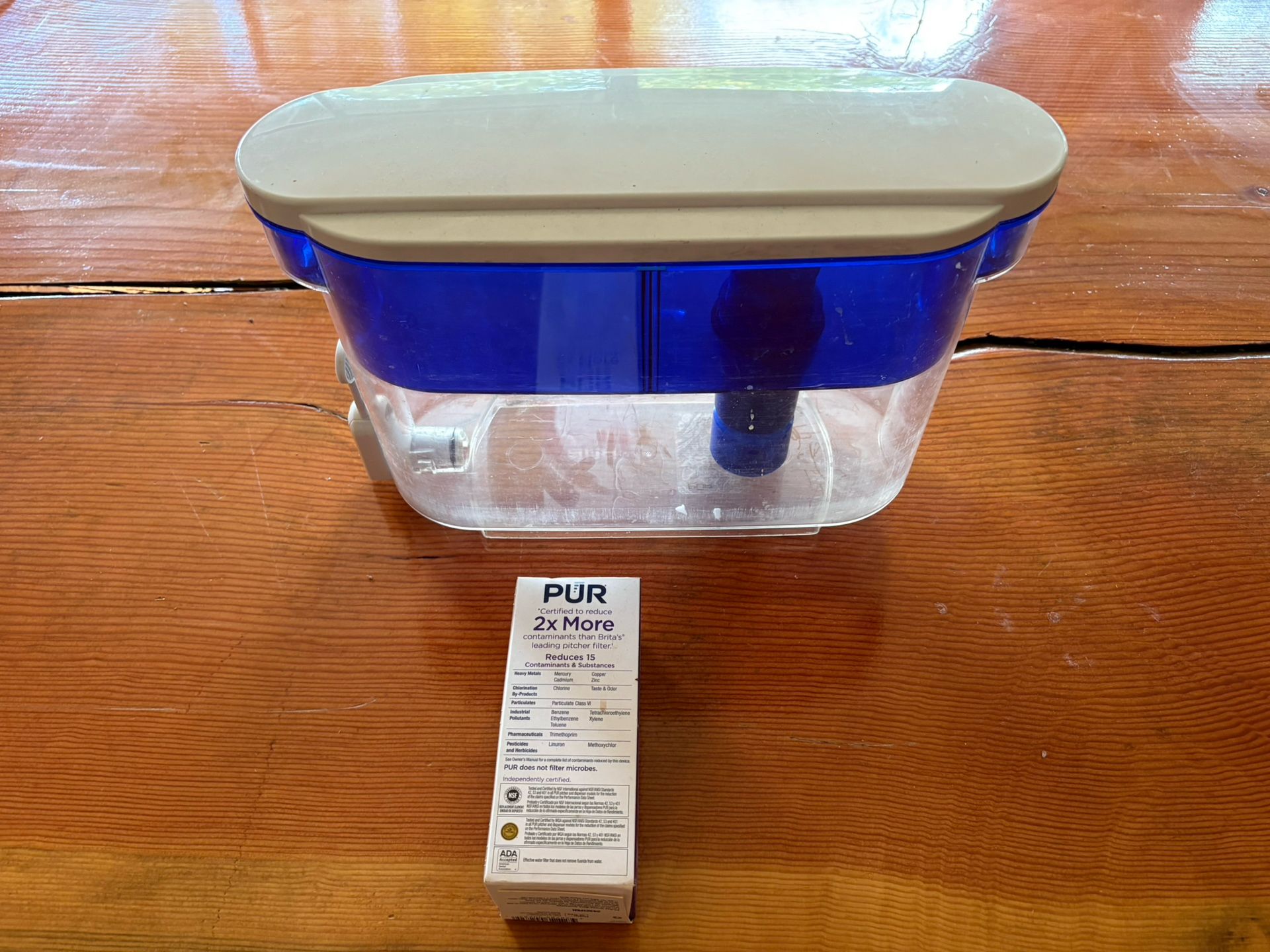 Water Filter (water Purifier) With New Filter Cartridge