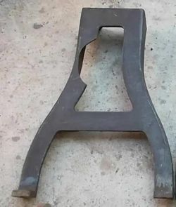 Logan Lathe Cast Iron Leg (Single Leg)