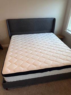 King Bed and Mattress