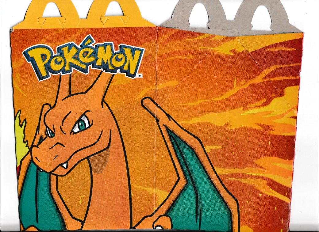 CHARIZARD HAPPY MEAL BOX | POKÉMON DRAGON DISCOVERY | MCDONALDS 2025
