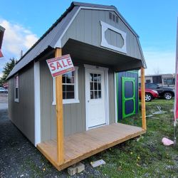 Old Hickory 10x20 Lofted utility Shed Playhouse