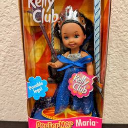 Performer Maria Doll Kelly Club Wand Crown 2000 NIB 28389 Vintage Mattel Barbie
