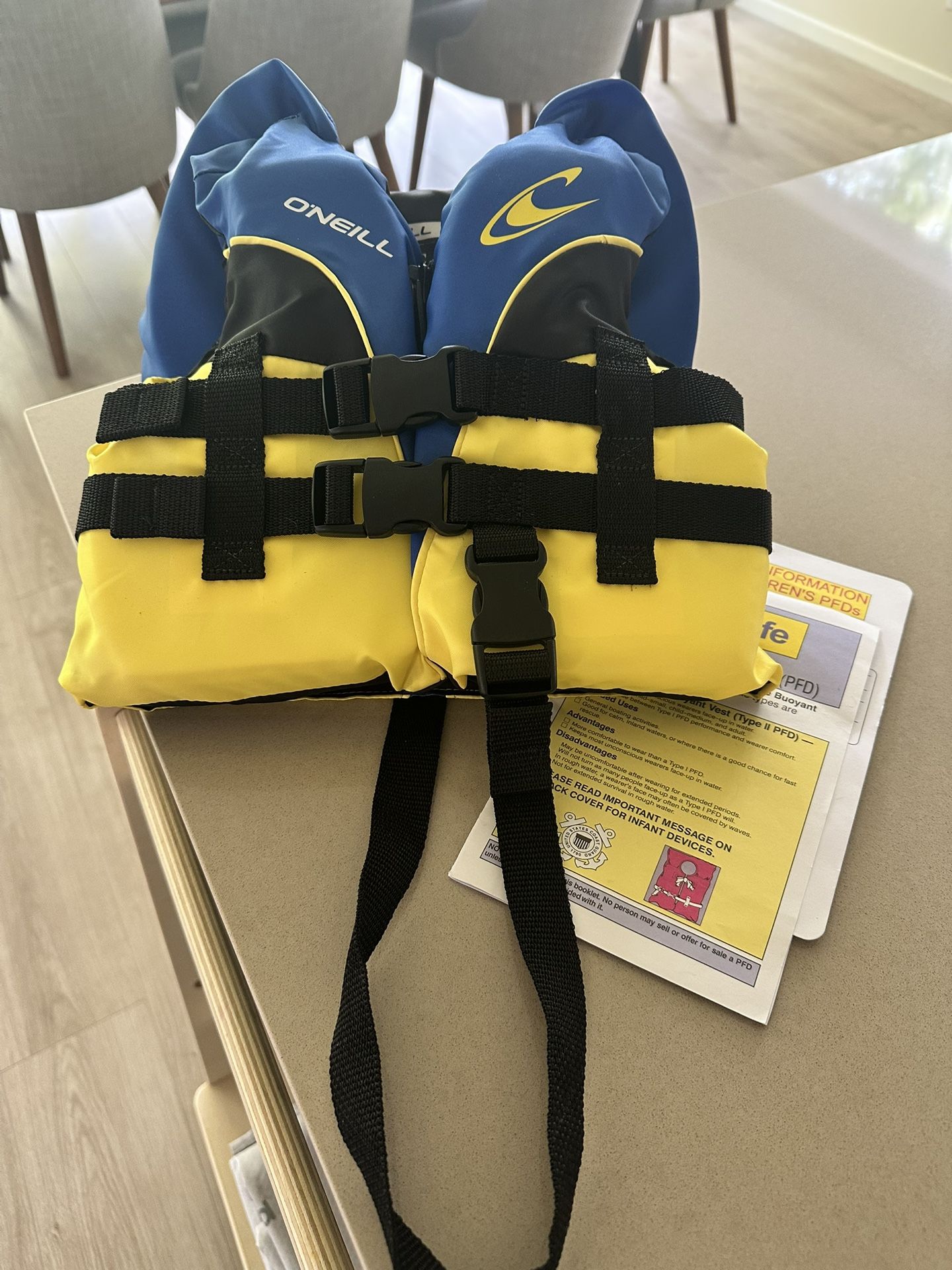 Toddler/Baby O’Neill Life Vest - Never Used