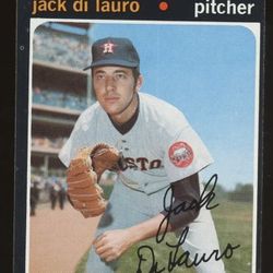 JACK DI LAURO NM 1971 HIGH # SP TOPPS BASEBALL CARD