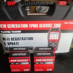 Autel Tpms Tool With 4 Sensors