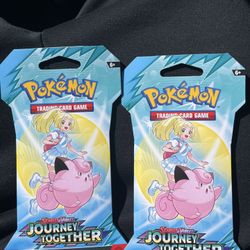 Pokemon Journey Together Sleeved boosters 