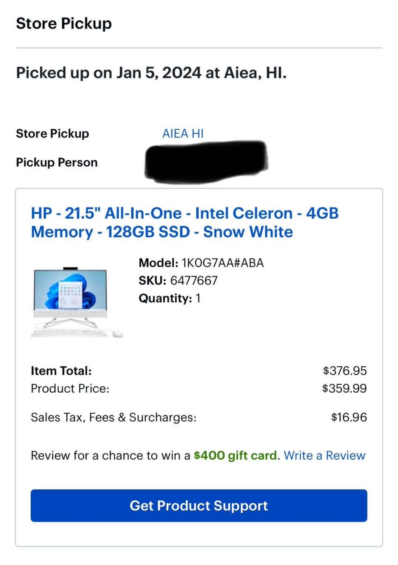 HP Desktop 