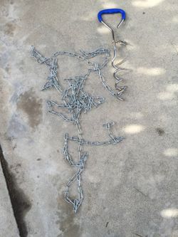 Pet chain and corkscrew