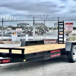 2023 16’ Equipment Trailers, Equipos Pesados, Bobcat, Kubota, Caterpillar, Skid Steer 